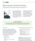 Understanding The Wine Industry Code